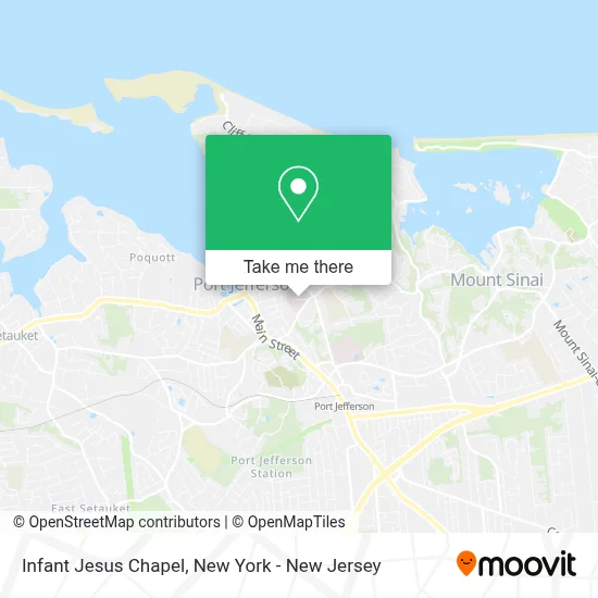 Infant Jesus Chapel map