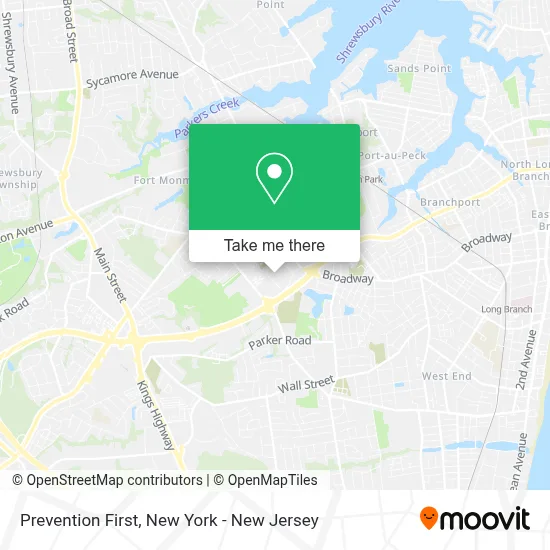 Prevention First map