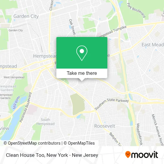 Clean House Too map