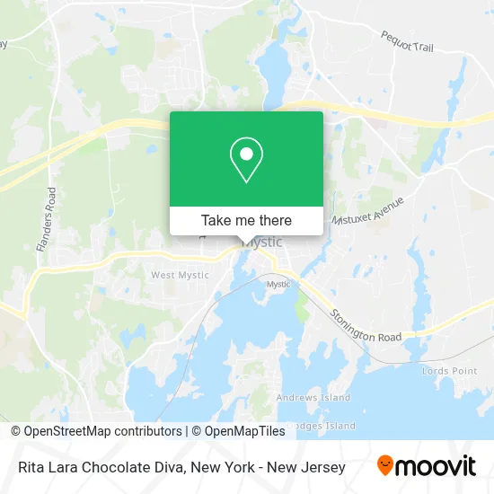 Rita Lara Chocolate Diva map