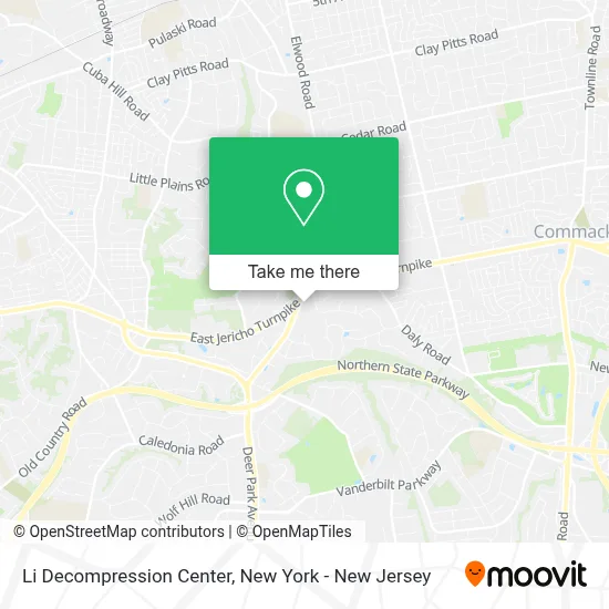 Li Decompression Center map