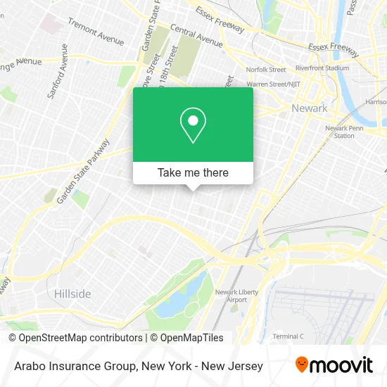 Arabo Insurance Group map