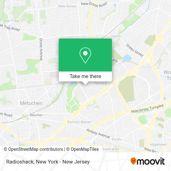 Radioshack map