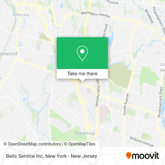Bells Service Inc map