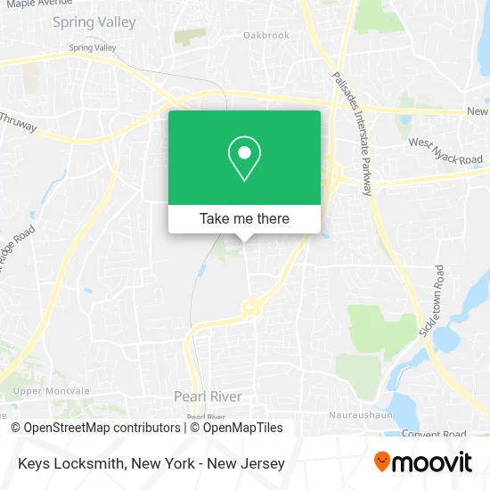 Keys Locksmith map
