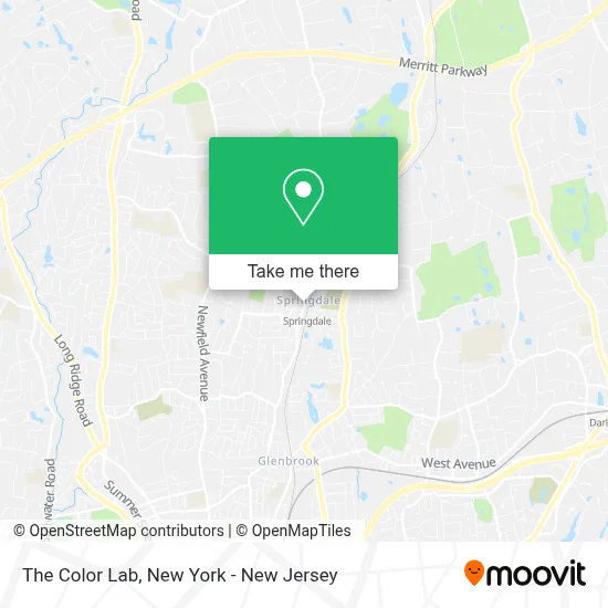The Color Lab map