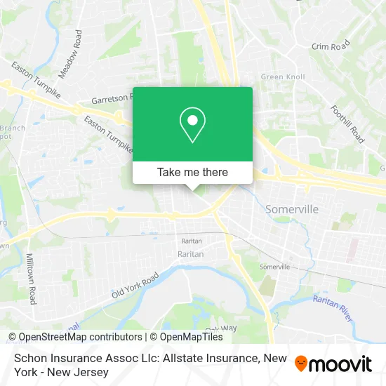 Schon Insurance Assoc Llc: Allstate Insurance map