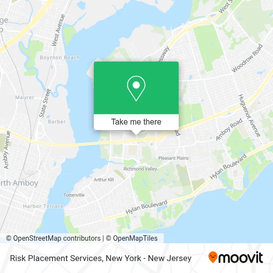 Risk Placement Services map