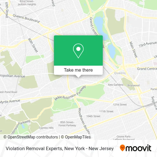 Violation Removal Experts map