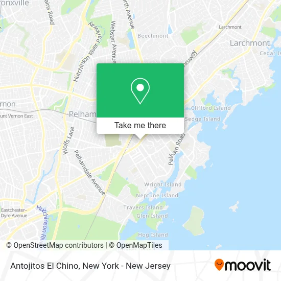 Antojitos El Chino map
