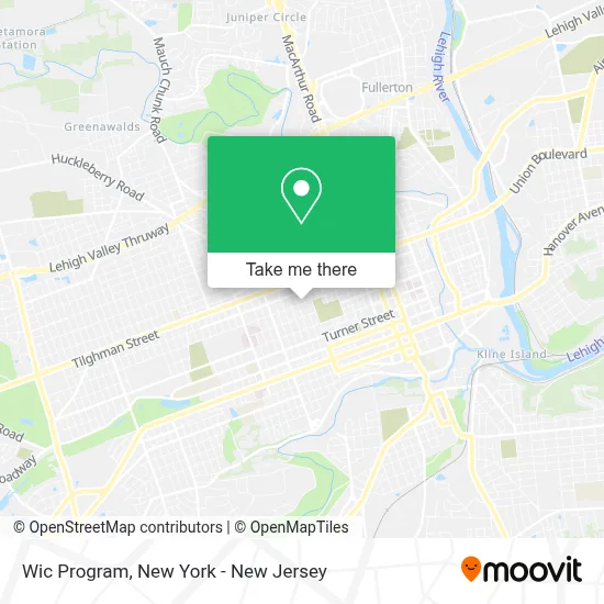 Wic Program map