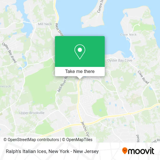 Ralph's Italian Ices map