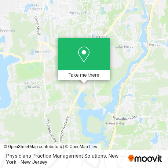 Physicians Practice Management Solutions map