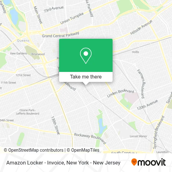 Amazon Locker - Invoice map