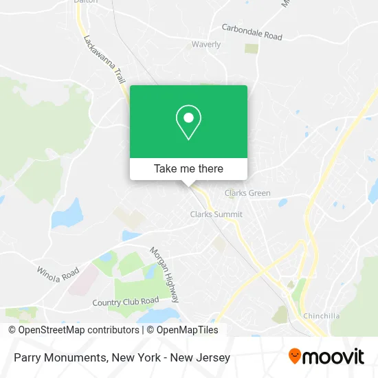 Parry Monuments map