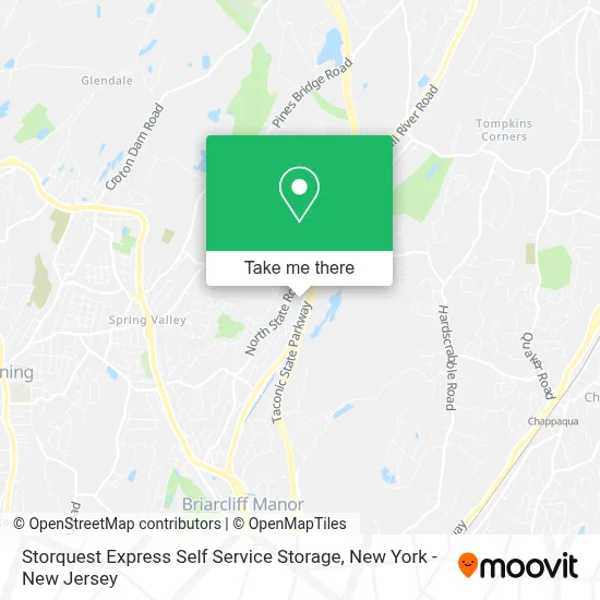 Storquest Express Self Service Storage map