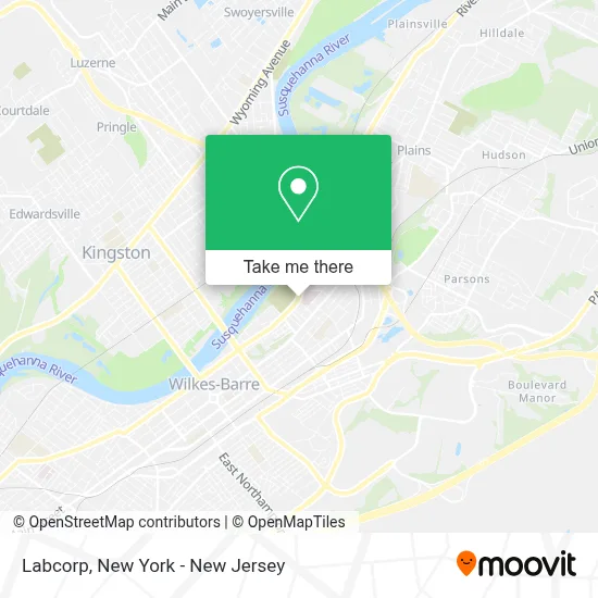 Labcorp map
