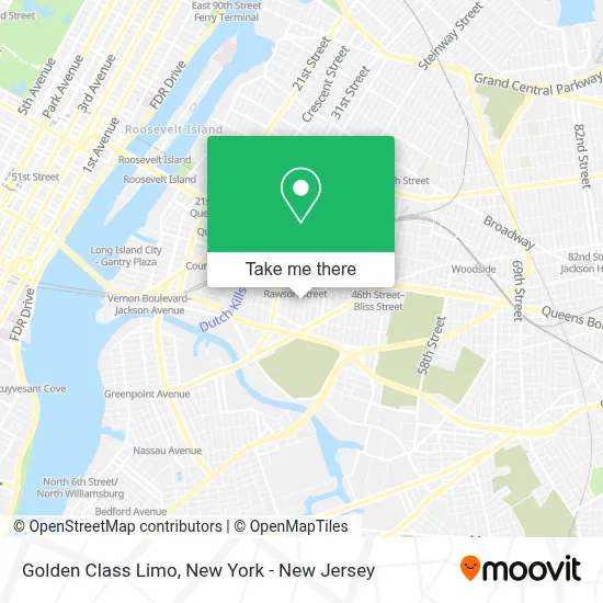 Golden Class Limo map