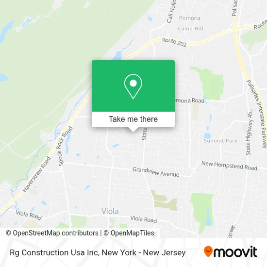 Rg Construction Usa Inc map