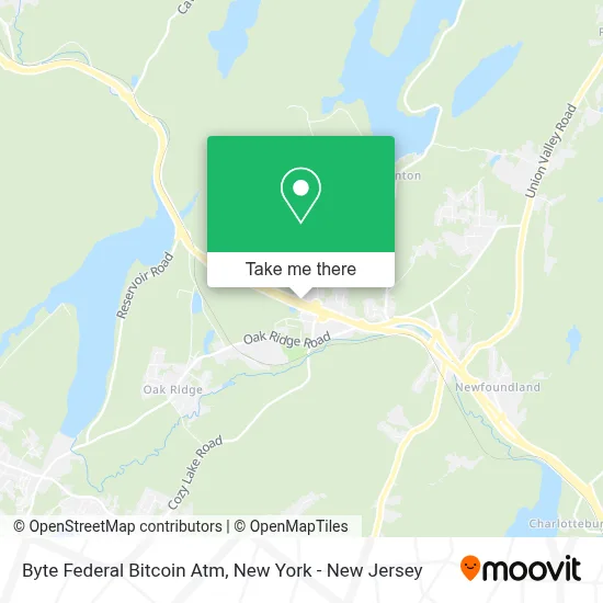 Byte Federal Bitcoin Atm map