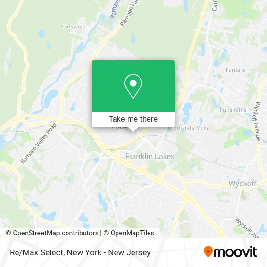 Re/Max Select map