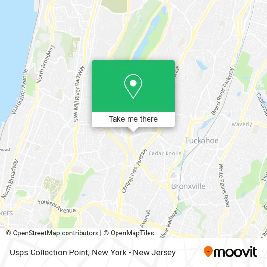 Usps Collection Point map