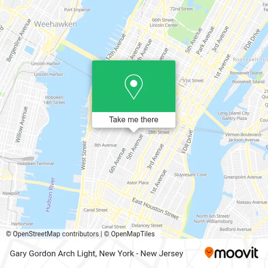 Gary Gordon Arch Light map