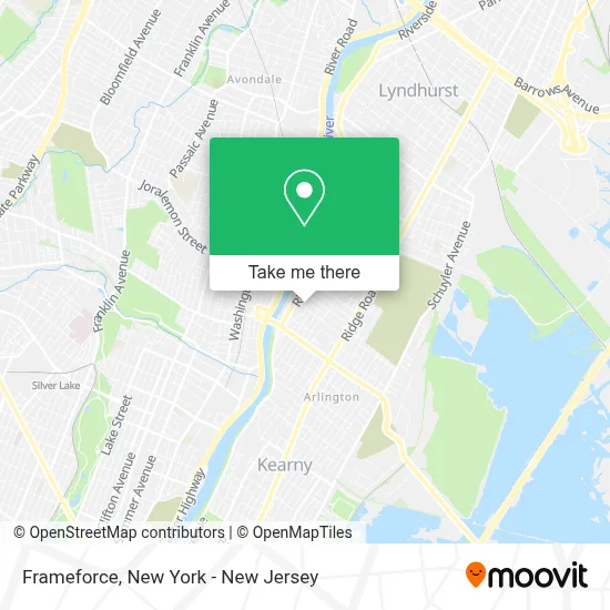 Frameforce map