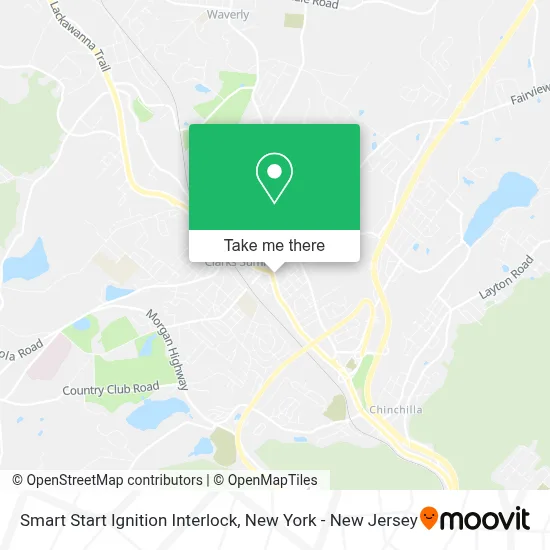 Smart Start Ignition Interlock map