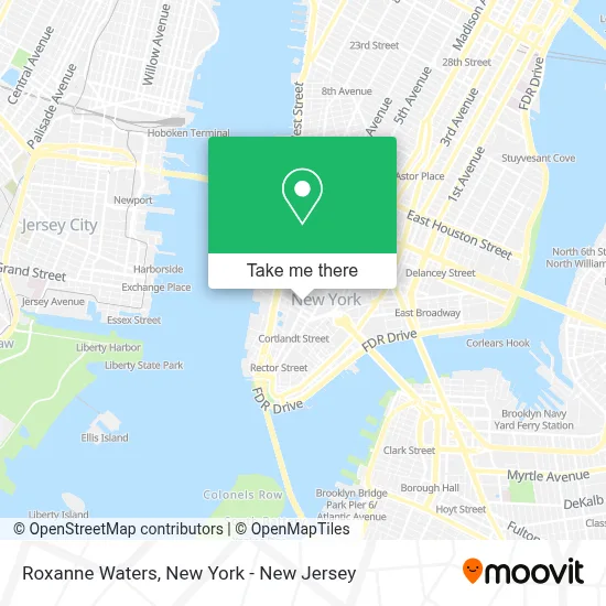 Roxanne Waters map