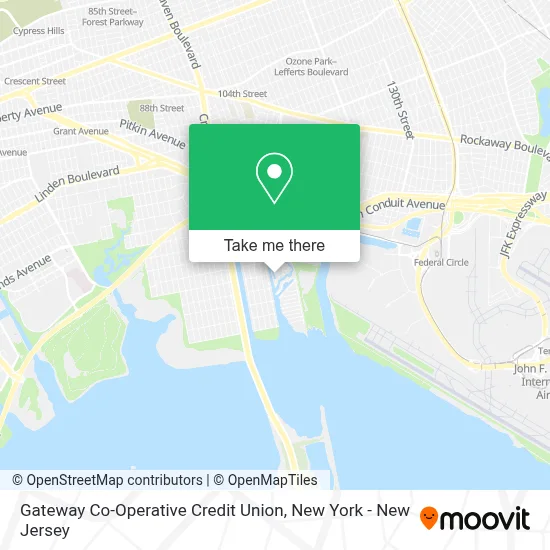 Gateway Co-Operative Credit Union map