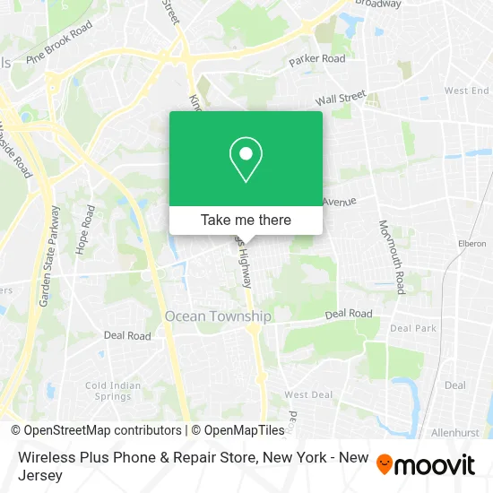 Wireless Plus Phone & Repair Store map