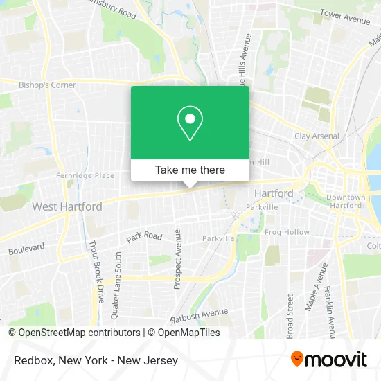 Redbox map