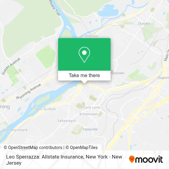Leo Sperrazza: Allstate Insurance map
