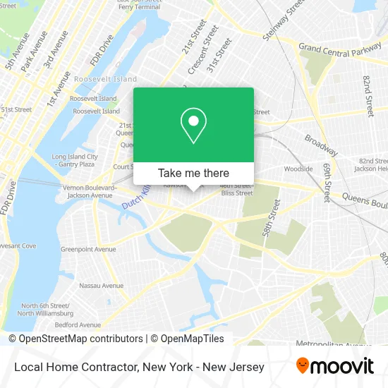 Local Home Contractor map