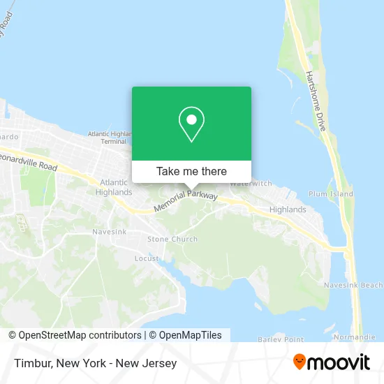 Timbur map