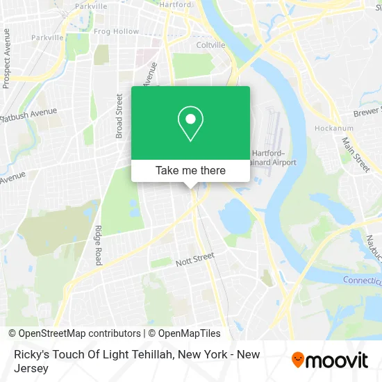 Ricky's Touch Of Light Tehillah map
