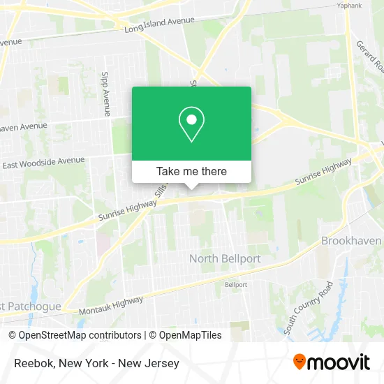 Reebok map