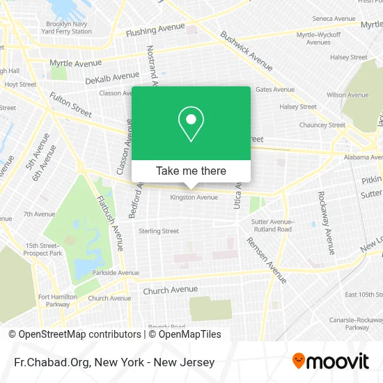 Fr.Chabad.Org map
