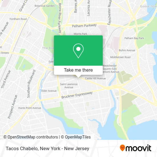 Tacos Chabelo map