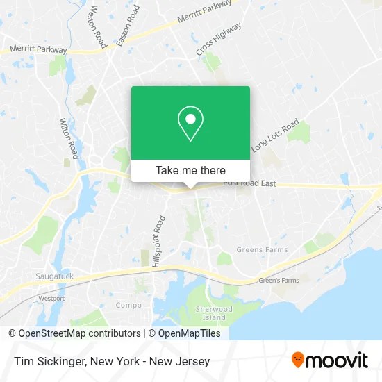 Tim Sickinger map