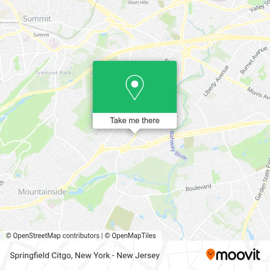 Springfield Citgo map