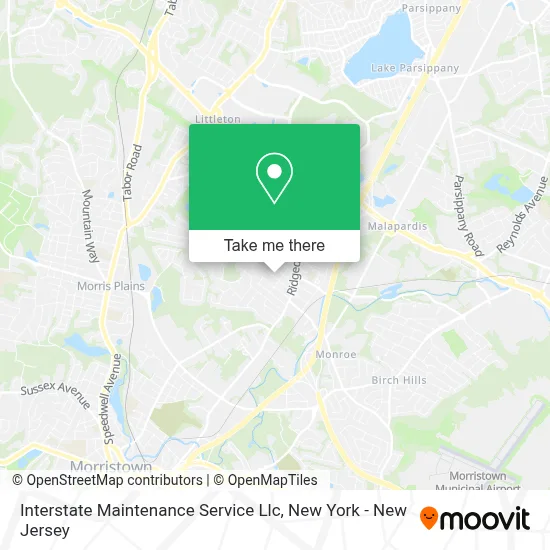 Interstate Maintenance Service Llc map
