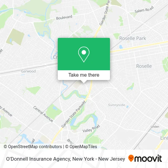 O'Donnell Insurance Agency map