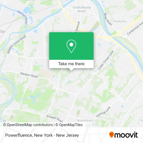 Powerfluence map
