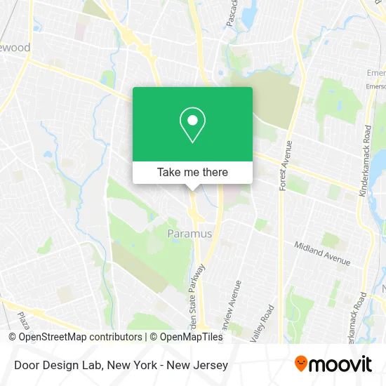 Door Design Lab map