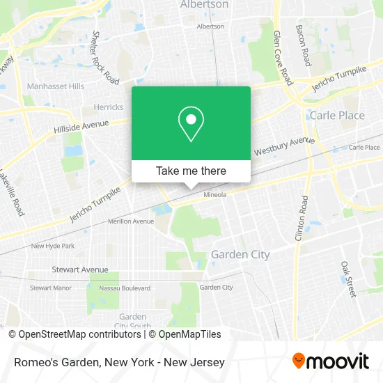 Romeo's Garden map