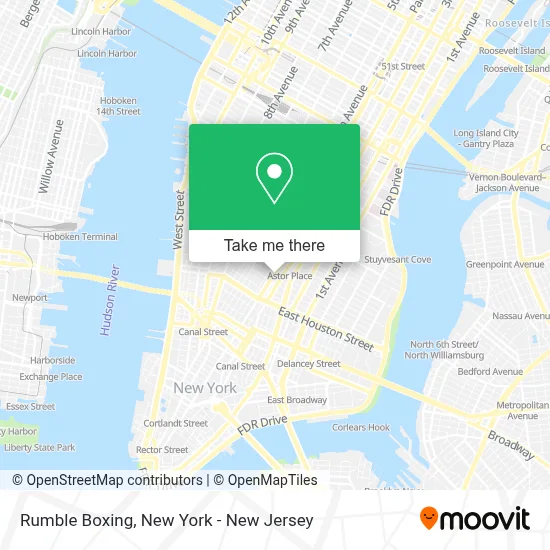 Rumble Boxing map