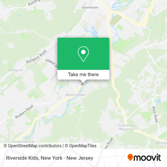 Riverside Kids map