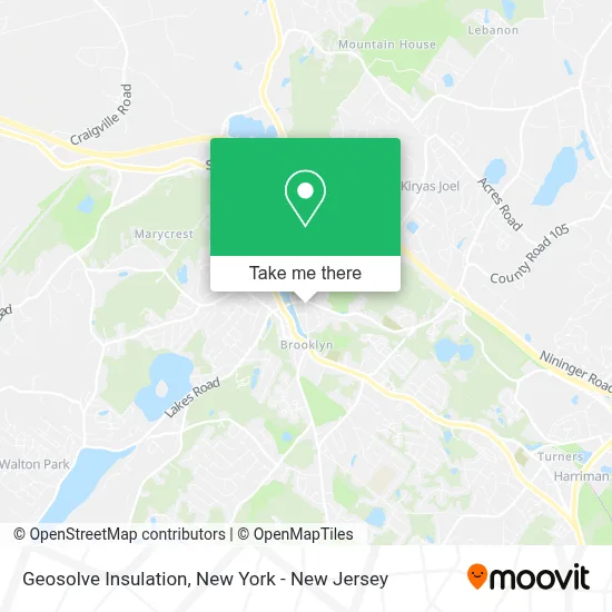 Geosolve Insulation map